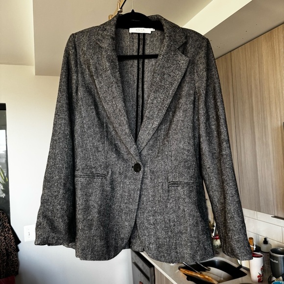 ASTR The Label Harlow Oversized Plaid Blazer - Picture 3 of 9